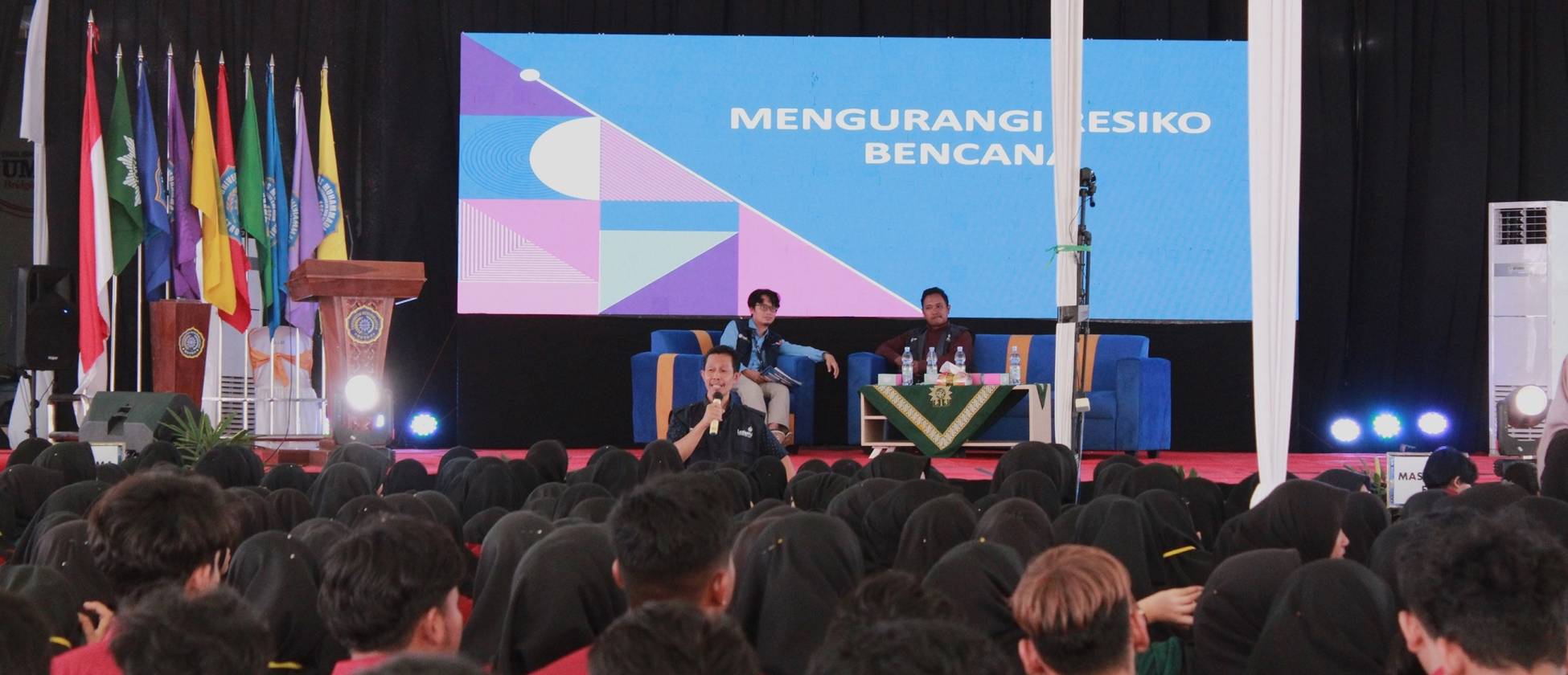 MDMC Wilayah Lampung Berikan Edukasi PRB Pada Mastama UM Metro 