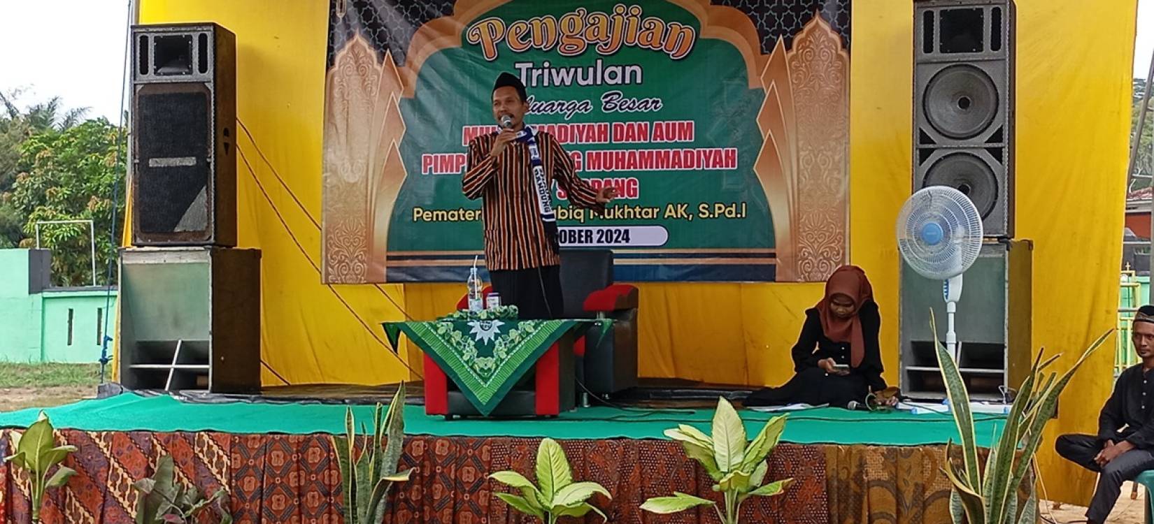Pengajian Triwulan PCM Way Serdang